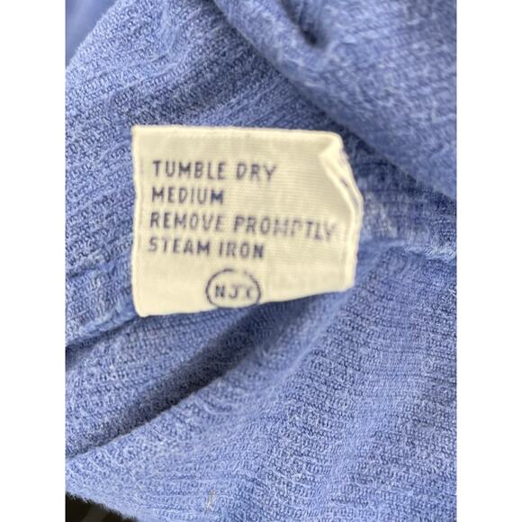 VTG 80s Shelter Bay by Arrow Blue Corduroy Shirt Mens M Button Down Long Sleeve - Picture 9 of 9